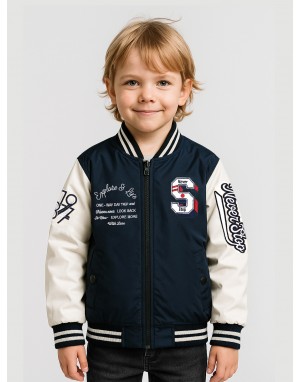 Boys Jacket Sporty Deep Blue
